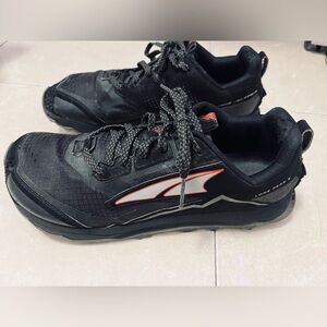 Altra Lone Peak 5 Black, Size Men’s 10.5 - Zero Drop Trail Running Shoes Runners
